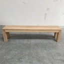 Straight bench