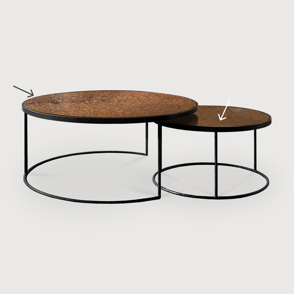 Nesting coffee table set