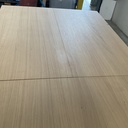 Double extendable dining table