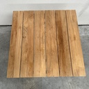 Teak bok outdoor dining table