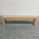 Straight bench