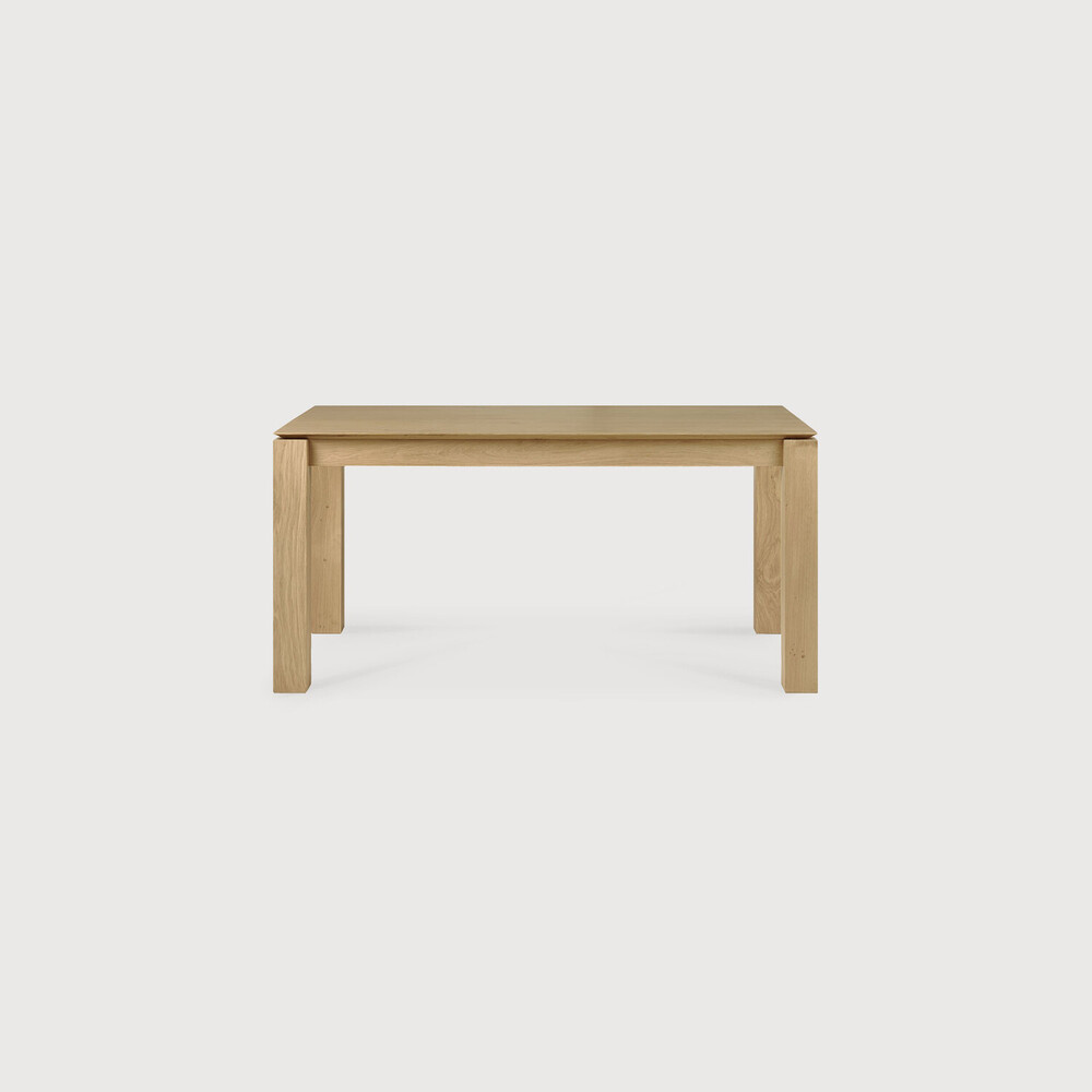 Slice extendable dining table