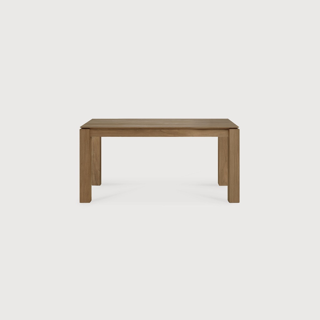 Slice extendable dining table