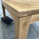 Straight dining table
