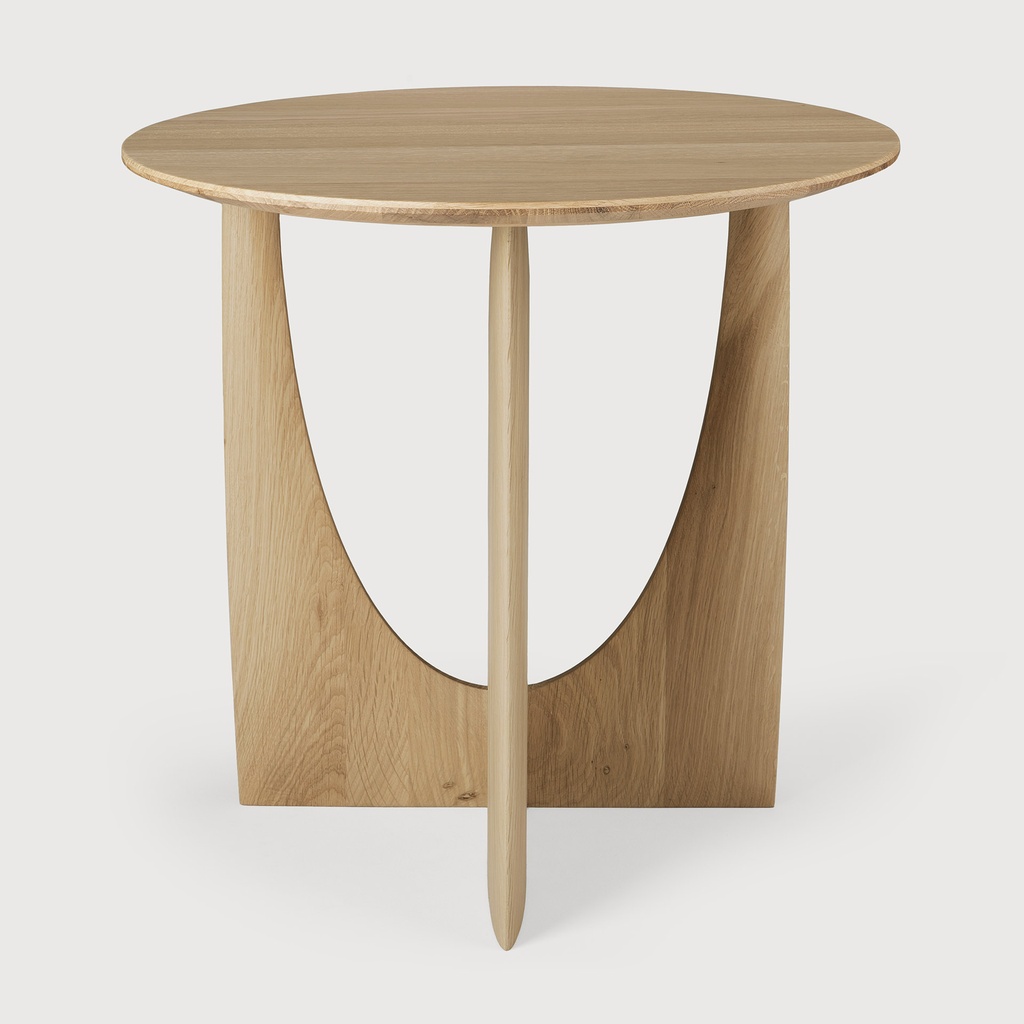 Geometric side table