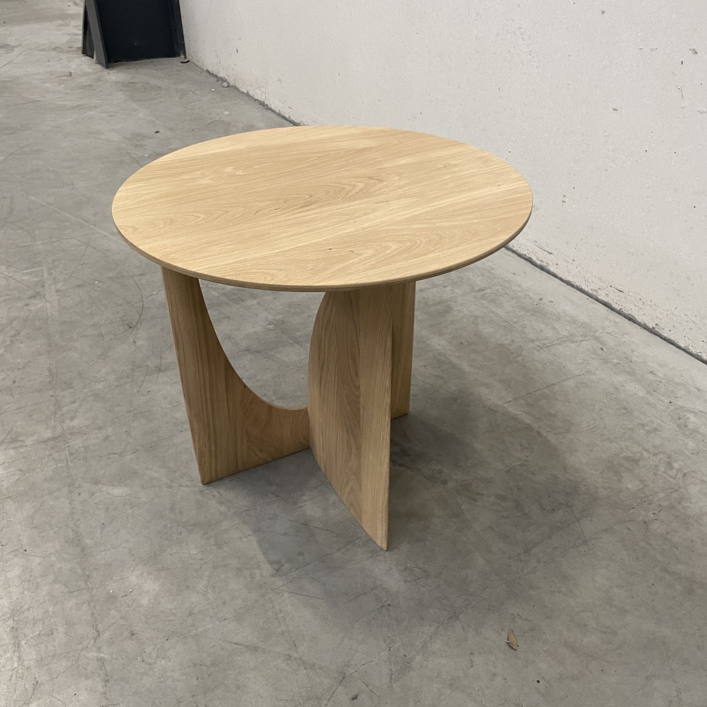 Geometric side table