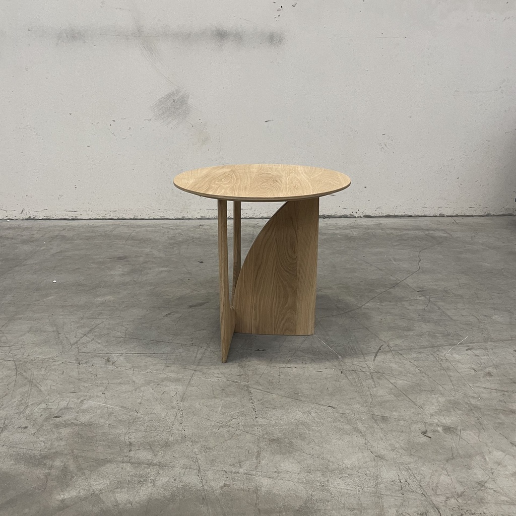 Geometric side table