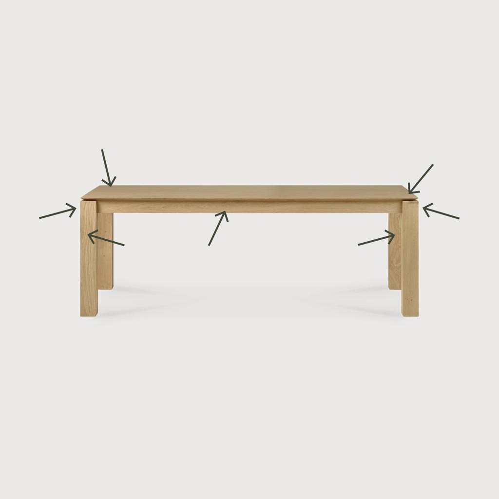 Slice dining table