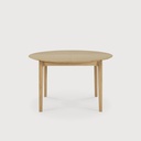 Bok round extendable dining table