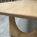 Geometric dining table