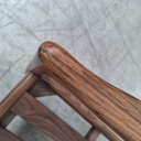 Rosewood Jack lounge chair frame