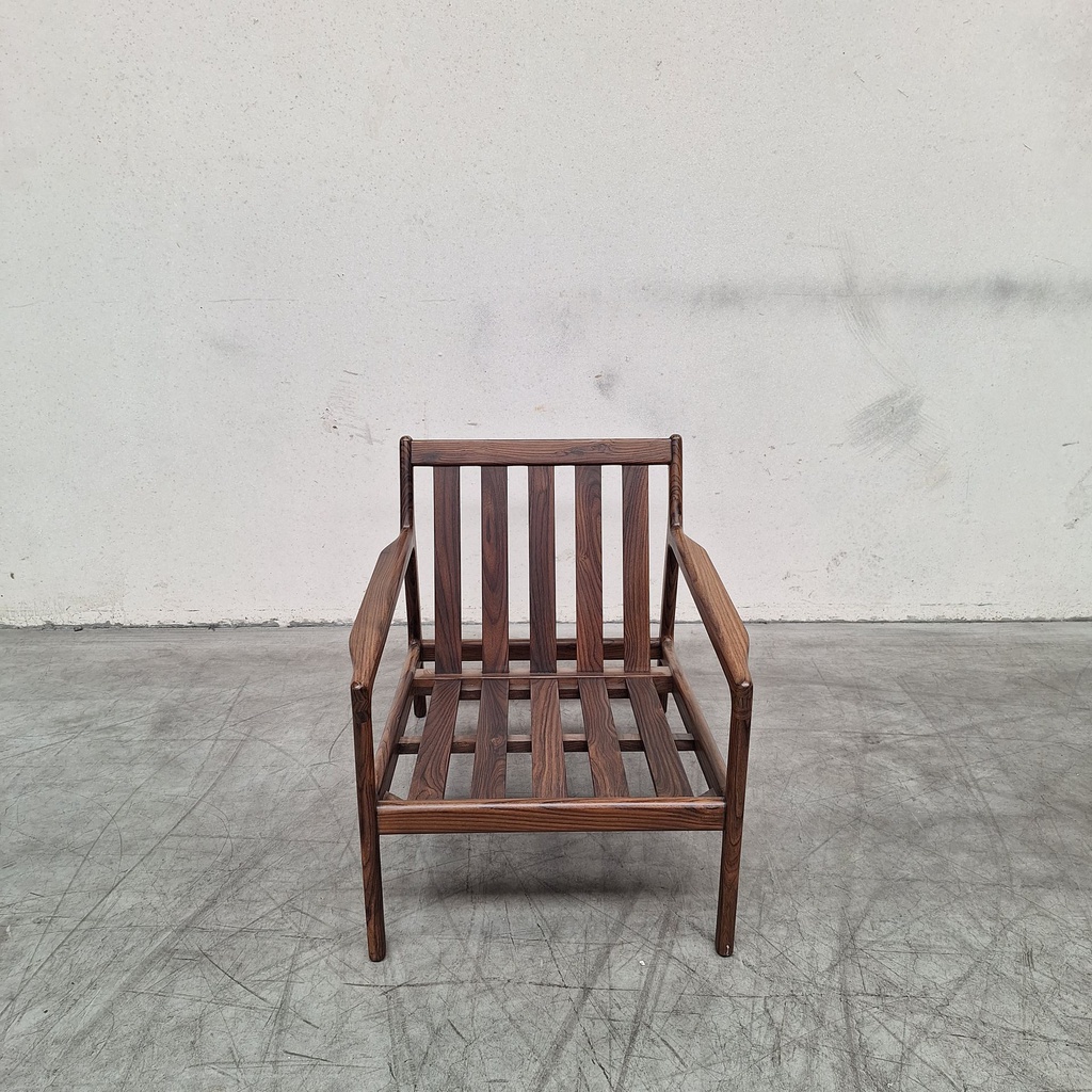 Rosewood Jack lounge chair frame