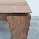 Slice extendable dining table