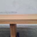 Double extendable dining table