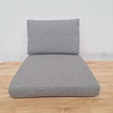 Jack outdoor lounge chair cushion set