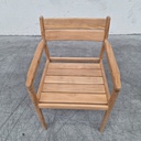 Jack outdoor dining chair with cushion