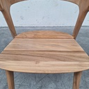 Bok outdoor dining chair with cushion