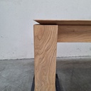 Slice extendable dining table