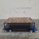 Stone coffee table