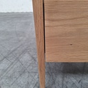 Spindle bedside table