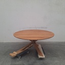 Circle outdoor dining table