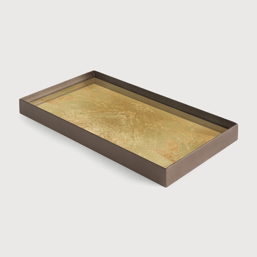 Gold Leaf valet tray