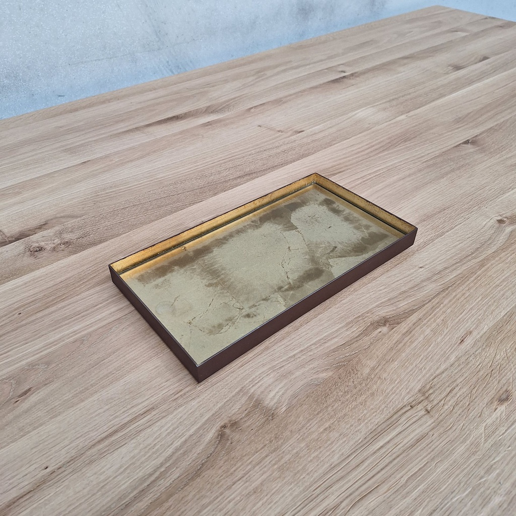 Gold Leaf valet tray