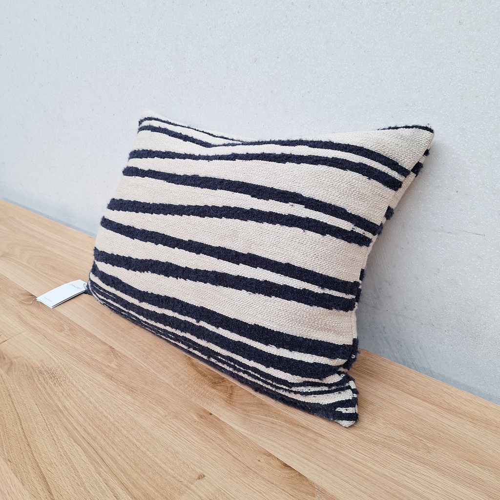 White Stripes cushion