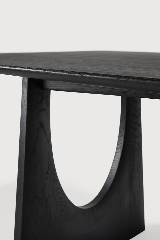 Geometric dining table