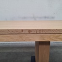 Double extendable dining table