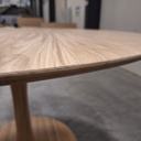 Torsion dining table