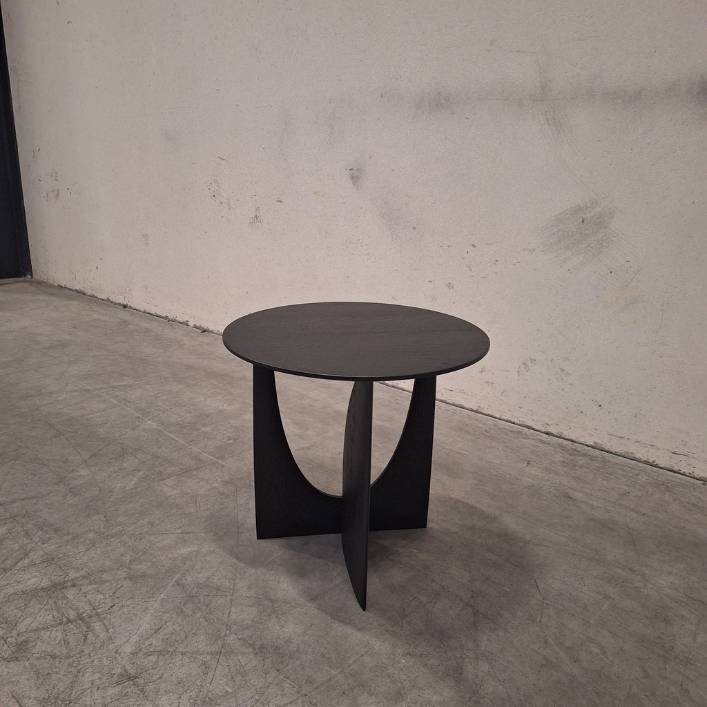 Geometric side table