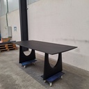 Geometric dining table