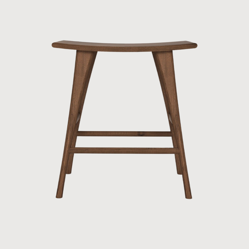 Walnut Osso counter stool