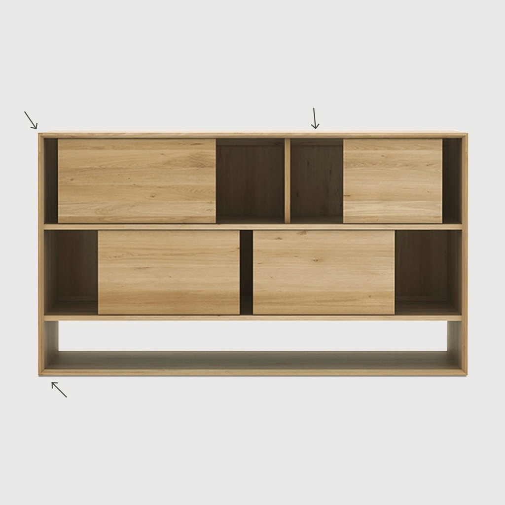 Oak Nordic sideboard