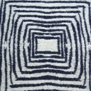 White Linear Square cushion - square 