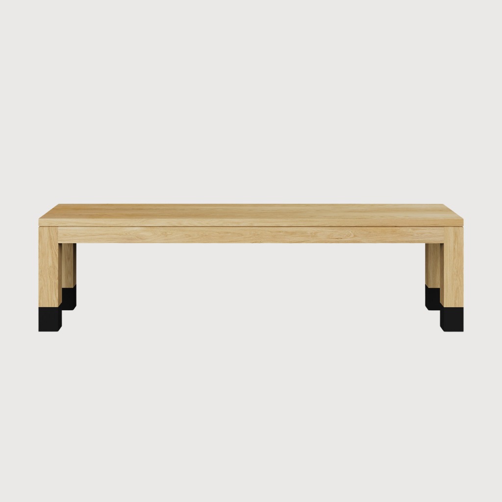 Oak Straight bench