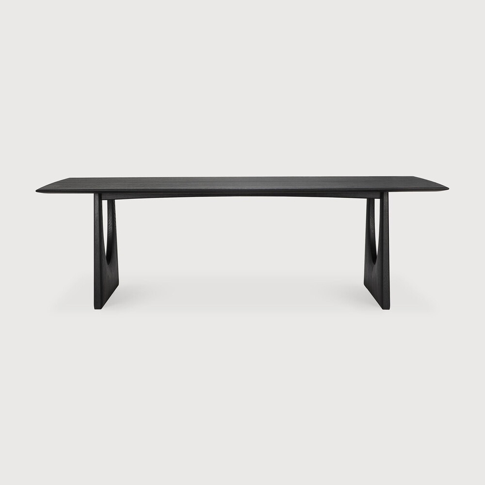 Geometric dining table