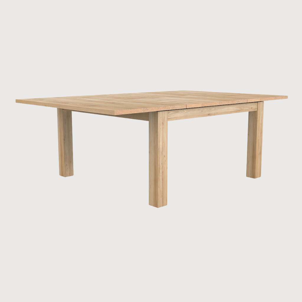 Stretch extendable dining table