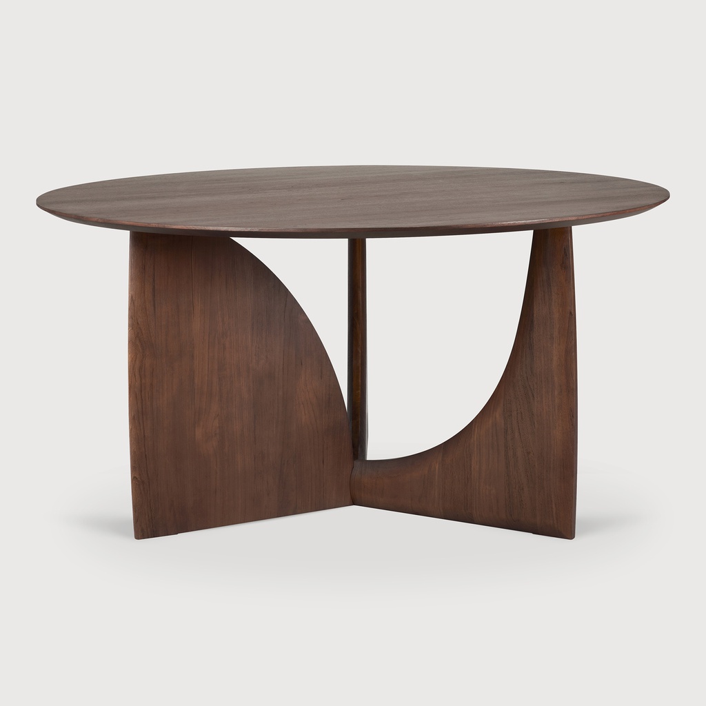 Geometric dining table 