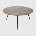 Luna coffee table - lava - taupe